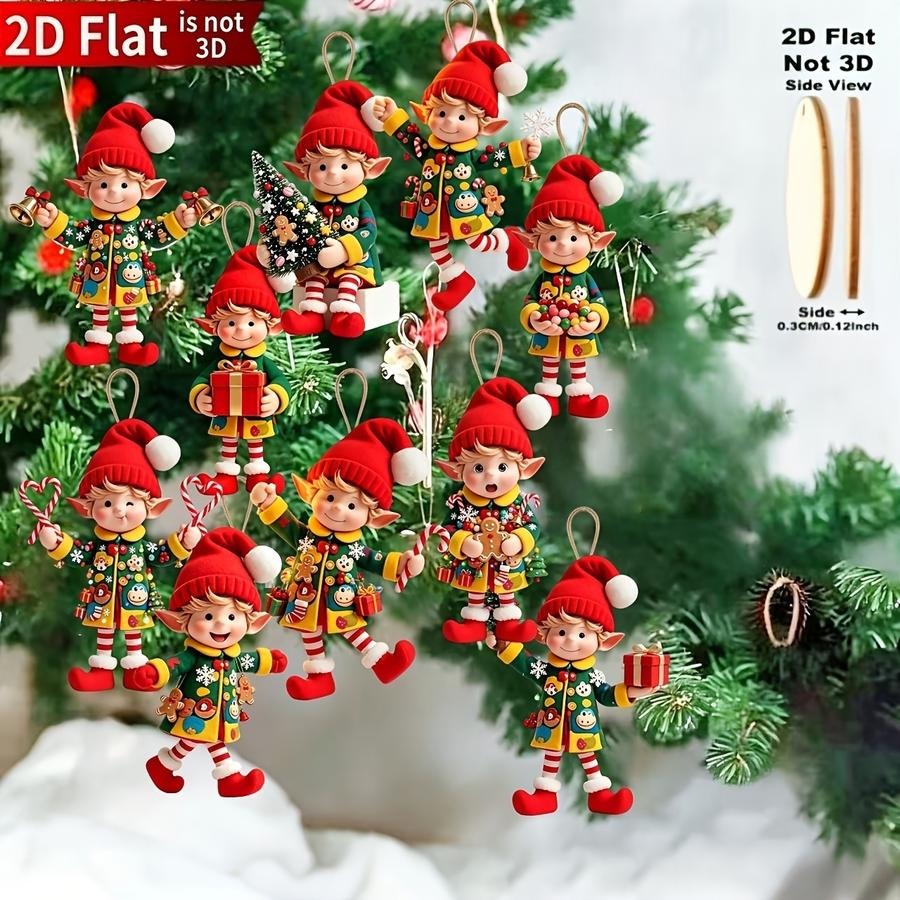 1/5/10/20/50/100 pezzi 2D piat - Christmas Tree Artificial recensione e prezzo