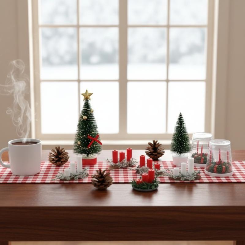 ! Accessori per scenari natali - Holiday Candle Set recensione e prezzo