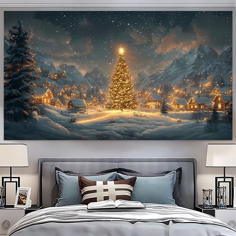 VIKAMA Arazzo da Parete con Al - Christmas Tree Artificial recensione e prezzo