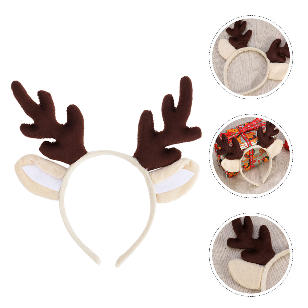 3 Pezzi Cerchietto con Corna d - Reindeer Antlers Headband recensione e prezzo