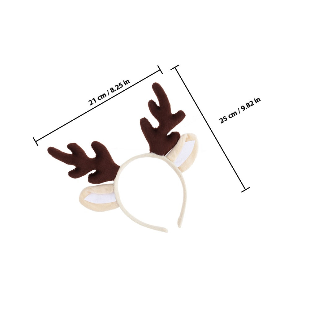 3 Pezzi Cerchietto con Corna d - Reindeer Antlers Headband recensione e prezzo