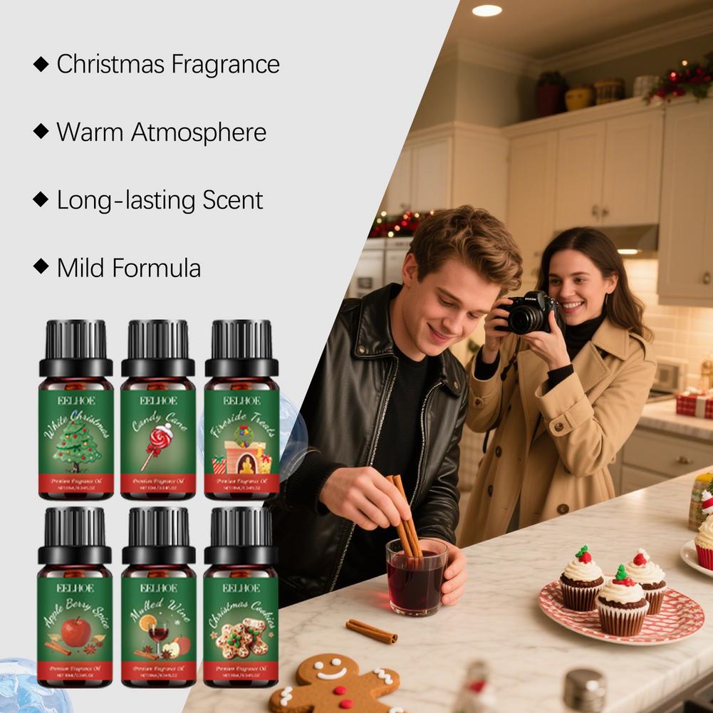 Set regalo natalizio 6 in 1 co - Holiday Candle Set recensione e prezzo